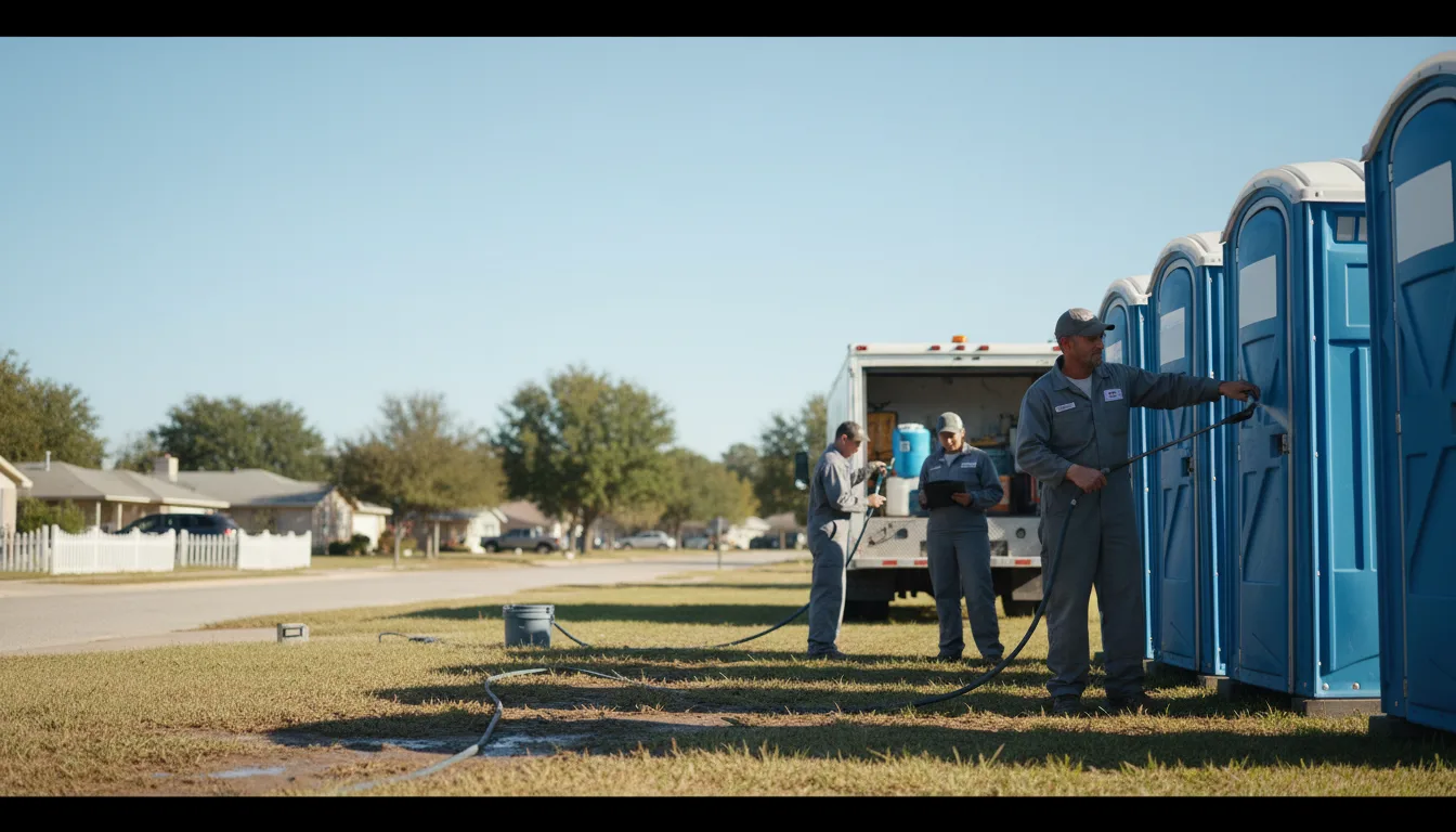 Long-Term Portable Toilet Rental in Shelby, MS near me